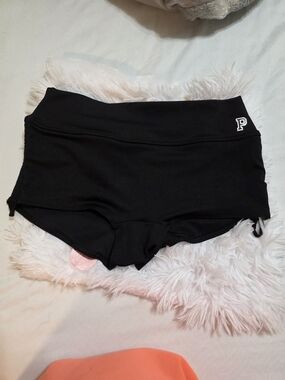 PINK Victoria's Secret Black Performance Shorts